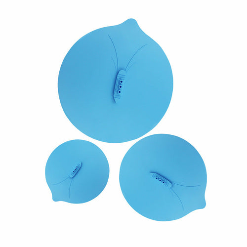 3 Piece Cooking Lid - Steam Ship Boat - Food Grade Silicone
