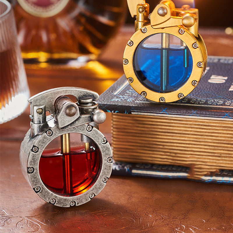 Vintage Looking - Rocker Arm - Metal Kerosene Lighter