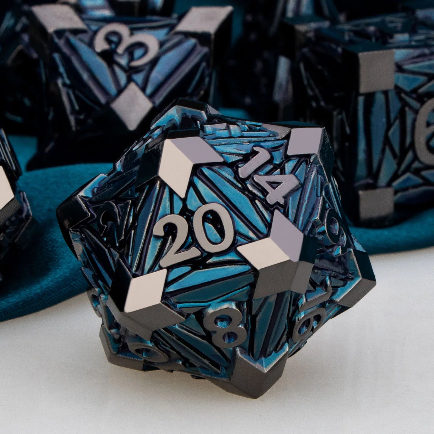DND Metal Dice Set - Dungeon and Dragon or Other RPG Games