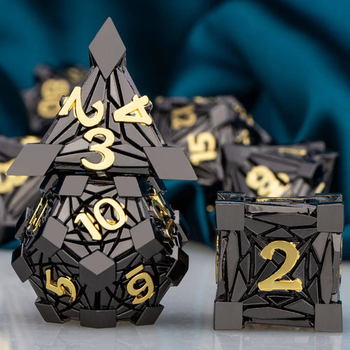 DND Metal Dice Set - Dungeon and Dragon or Other RPG Games