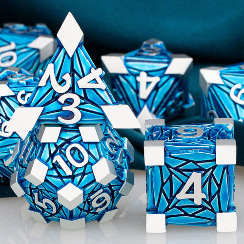 DND Metal Dice Set - Dungeon and Dragon or Other RPG Games