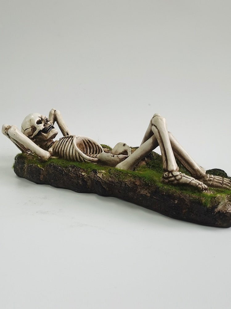 Handmade Funky Hippie Skeleton Incense Holder